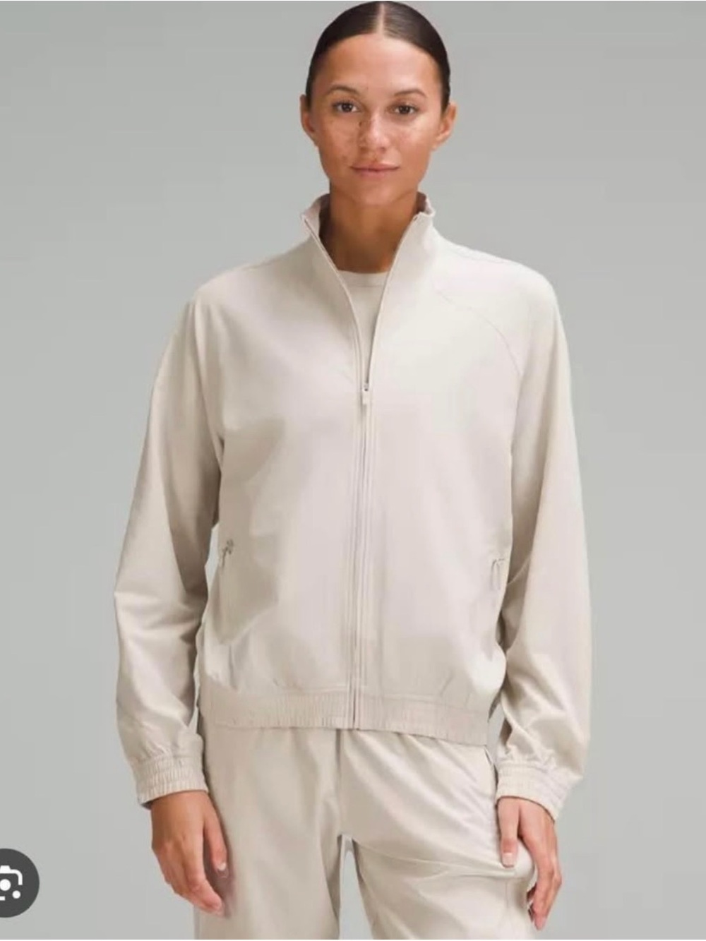 Lululemon relaxed fit track jacket